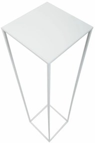 STOJAN NA KVETINÁČ SIMPLE 130X24X24 CM BIELA