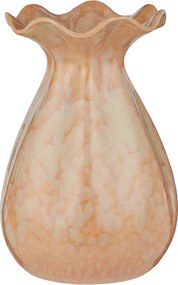 FLORA Váza 26 cm - béžová