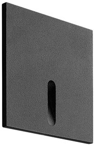 Rabalux 71169 - Vonkajšie schodiskové svietidlo BOVEN LED/3W/230V IP54 čierna