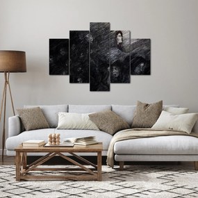 Obraz - Smútok a odriekanie (150x105 cm)