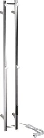 Bemeta Design Elektrický sušiak uterákov PILLAR 2, 1180 mm, tyč, 61W, nerez, lesk - 704153121