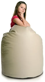 EF1031 Ecopuf Sedací vak ECOPUF - SAKO - ekokoža E17 - Kapučíno