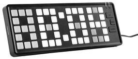 Digitálny budík Keyboard – Karlsson