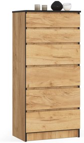 Komoda Kalista III (dub craft). Akcia -14%. Vlastná spoľahlivá doprava až k Vám domov. 1070943