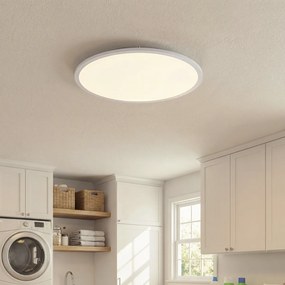 Inteligentný LED panel biely 60 cm vrátane LED stmievania na teplé svetlo s diaľkovým ovládaním - Knob