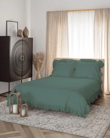 Obliečky Cotton 200x220cm dark green