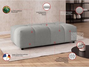 Svetlosivá podnožka Albane – Ropez