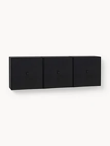 Nástenný konzolový stolík z dreva a kovu Frame