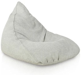 Sedací vak Bermudy svetlo sivý bouclé