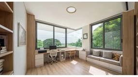 APLED-LED Podhľadové RONDO WOODLINE LED/18W/230V 3000K pr. 26 cm borovica masív