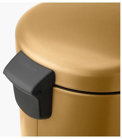 Nášľapný oceľový odpadkový kôš v zlatej farbe 30 l NewIcon – Brabantia