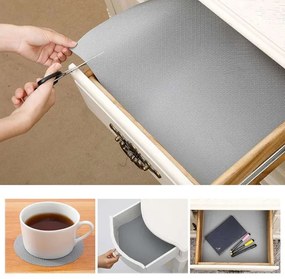 Protišmyková podložka BALVE sivá 48x500 cm