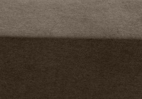 Pohovka rozkladacia na lôžko Genf, gaštanová hnedá látka