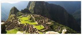 Obraz - Machu Picchu (120x50 cm)