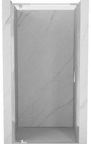 Mexen Exo, 1-krídlové sprchové dvere do otvoru 85 cm, 6mm číre sklo, chrómový profil, 8181-085-000-01-00