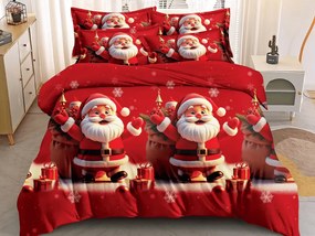 Obliečky z mikrovlákna JOLLYPOP červené Rozmer obliečky: 70 x 80 cm | 140 x 200 cm