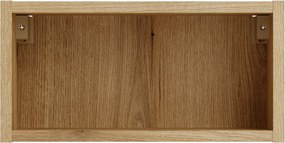 Závěsný horní koupelnový regál UNI 83-40-20 dub coast evoke