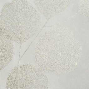 Dekorstudio Deka s rastlinným vzorom GINKO2 150x200cm - biela