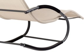 ZÁHRADNÉ HOJDACIE LEHÁTKO KENY BÉŽOVÉ