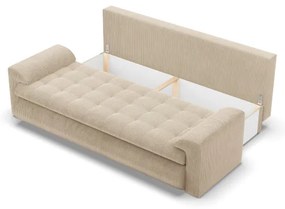 Trojmiestna rozkladacia sedačka FORESTA béžová