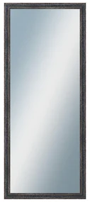 DANTIK - Zrkadlo v rámu, rozmer s rámom 50x120 cm z lišty LYON čierna (2705)