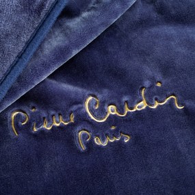 AKRYLOVÁ DEKA PIERRE CARDIN CLARA1 220X240 CM TMAVOMODRÁ