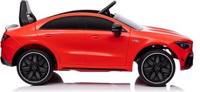LEAN CARS Elektrické autíčko Mercedes CLA 45s AMG 4x4 červené