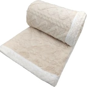 Jahu Baránková deka Island smotanová, 150 x 200 cm