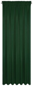 ZATEMŇOVACÍ ZÁVES NA KRÚŽKOCH PARISA 135X250 CM TMAVOZELENÁ