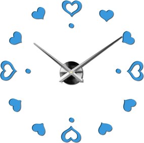 SENTOP | Nástenné hodiny ako obraz moderné hodiny vyrobené z plastu 12S046-S-Wall clock HEU- analógové