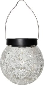 Závesný solárny lampáš GLORY 13 cm