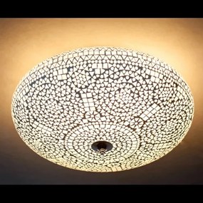 Stropná lampa stropnica Melon mozaika STARS Ø50 cm