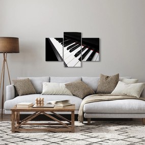 Obraz klávesov piána (90x60 cm)