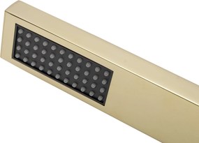 Sprchový komplet REA FENIX + BOX s podomietkovou batériou, zlatý