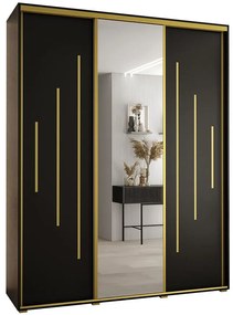 Skriňa 45 Canaris 13 190 čierna/gold