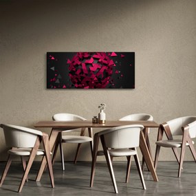 Obraz 3D abstrakcie (120x50 cm)