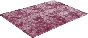 Tmavoružový obdĺžnikový shaggy koberec Ombre Rozmer: 120x170 cm
