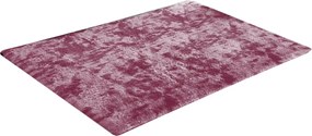 TZ Tmavoružový obdĺžnikový shaggy koberec Ombre Rozmer: 120x170 cm