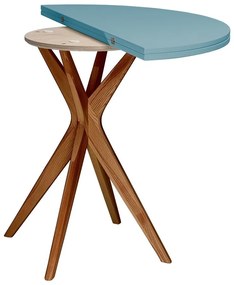 Okrúhly rozkladací jedálenský stôl 45x90 cm Jubi – Ragaba