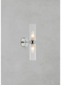 Markslöjd 109027 - Kúpeľňové nástenné svietidlo RIMINI 2xG9/20W/230V IP44 lesklý chróm