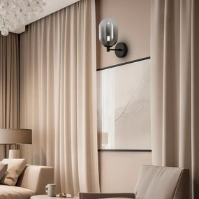 Nástenná lampa ALIAS 1xG9/8W/230V čierna/šedá