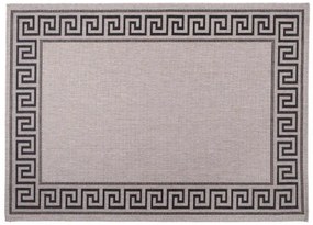 Koberec Floorlux 20014 strieborný / čierny