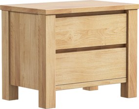 XXXLutz NOČNÝ STOLÍK, divoký dub, farba duba, 60/47/38 cm Linea Natura - Spálňové sety - 002768008805