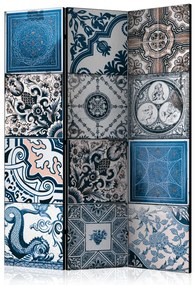 Artgeist Paraván - Blue Arabesque [Room Dividers]