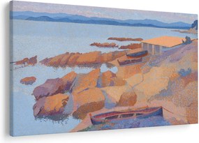 Obraz - Henri Edmond Cross, Calanque des Antibois, reprodukcia (90x60 cm)