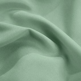 Svetlotyrkysový záves ADORE z mäkkej látky s velúrovou štruktúrou  - šité na mieru