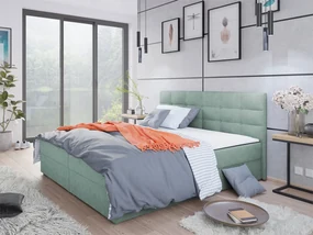 Manželská posteľ Boxspring Sebastian -1 (180x200) (Rico 18). Vlastná spoľahlivá doprava až k Vám domov. 1059694