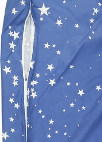 Svietiace bavlnené obliečky do postieľky MAGIC STARS modré Rozmer obliečky: 40 x 60 cm | 100 x 135 cm