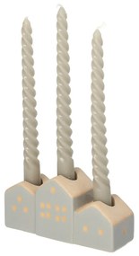 Svietnik Hauses 13x5x7cm grey