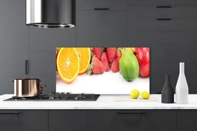 Nástenný panel  Ovocie kuchyňa 125x50 cm